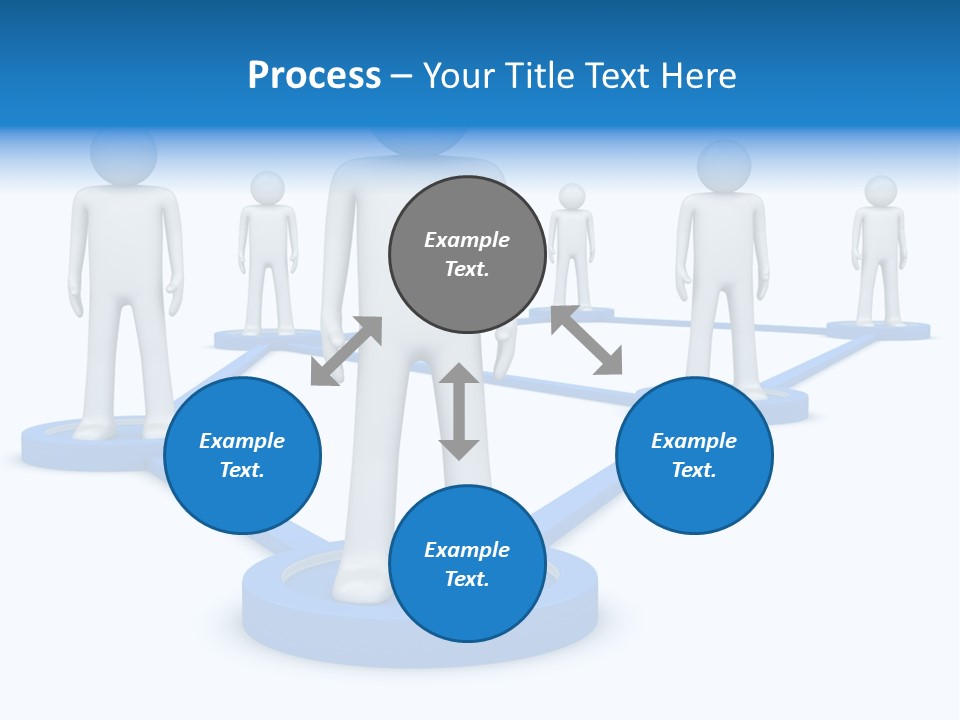 Link Space Screen PowerPoint Template