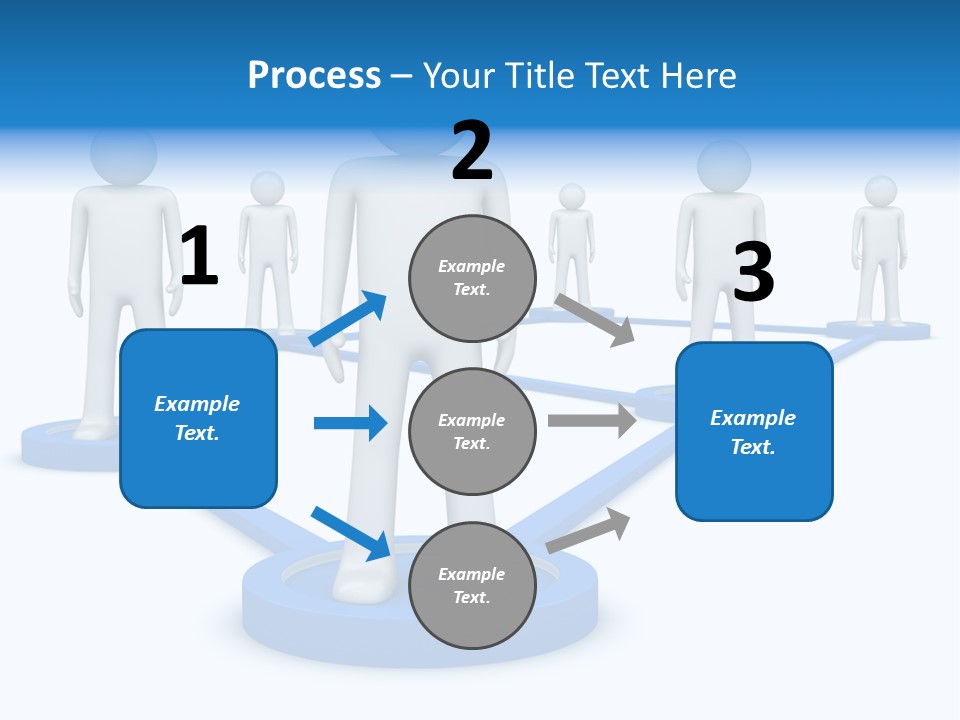 Link Space Screen PowerPoint Template
