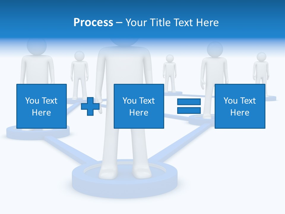 Link Space Screen PowerPoint Template