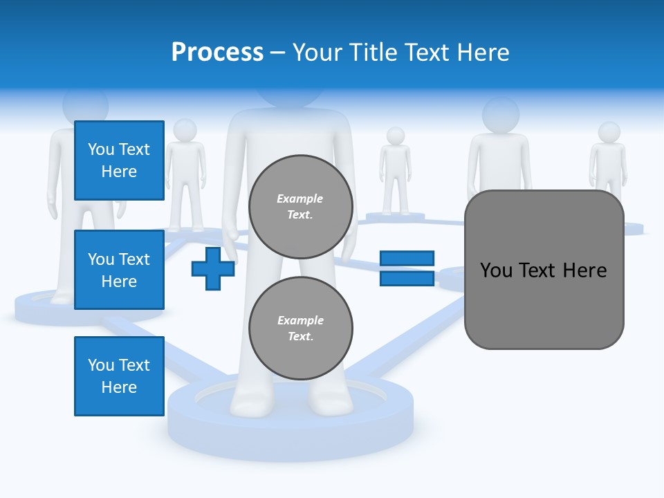Link Space Screen PowerPoint Template