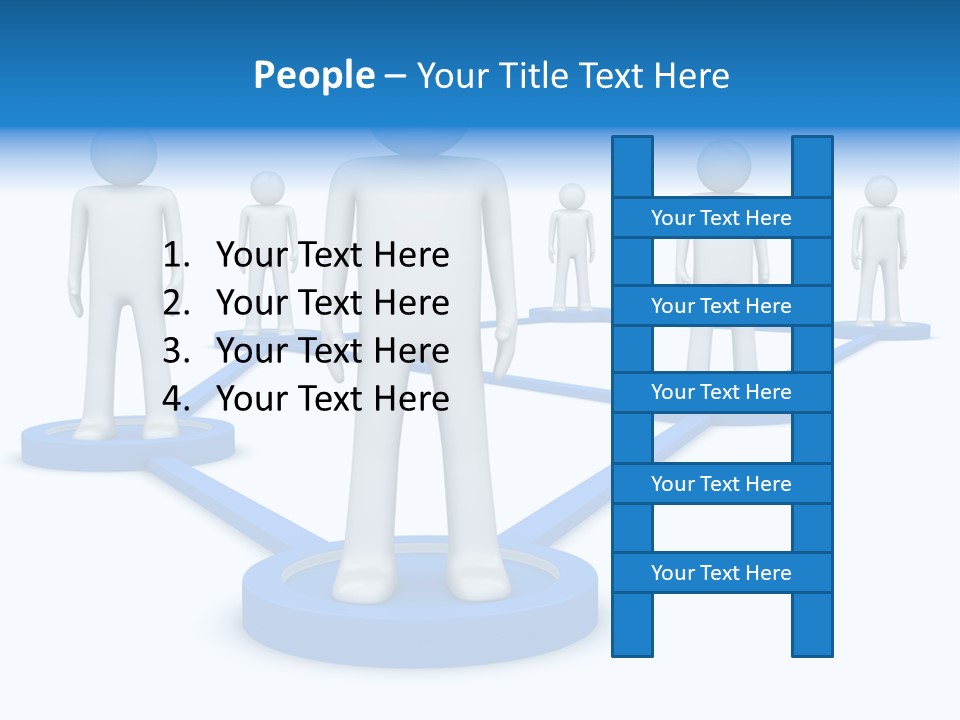 Link Space Screen PowerPoint Template