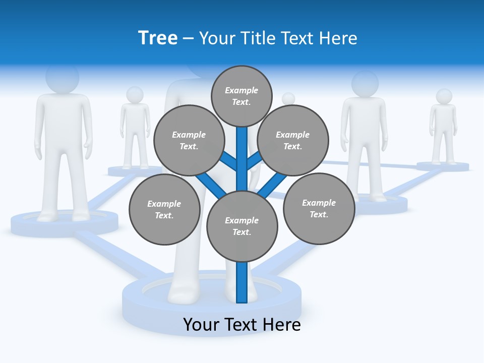 Link Space Screen PowerPoint Template