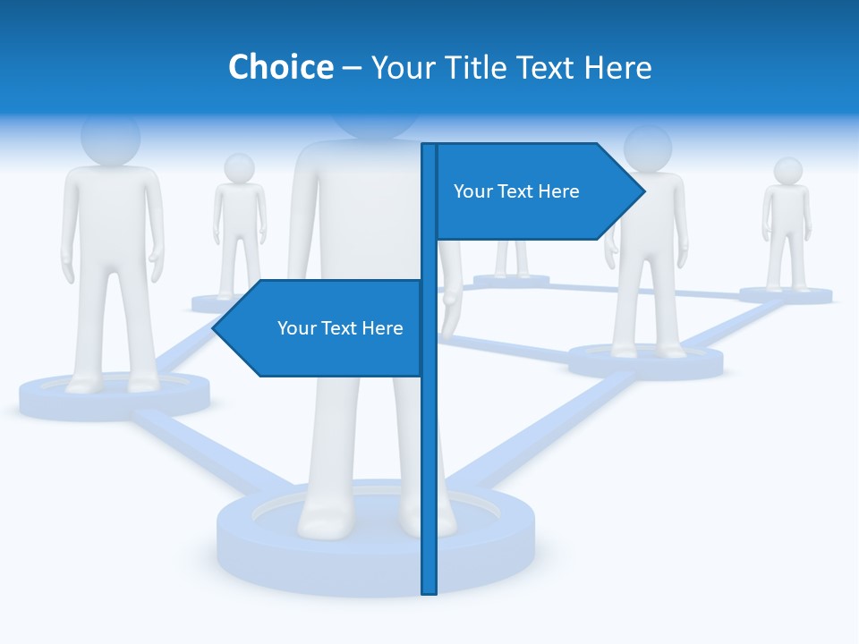 Link Space Screen PowerPoint Template