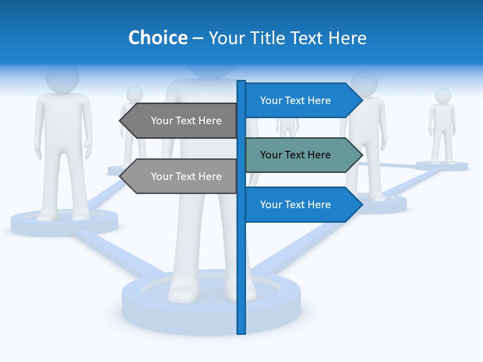 Link Space Screen PowerPoint Template