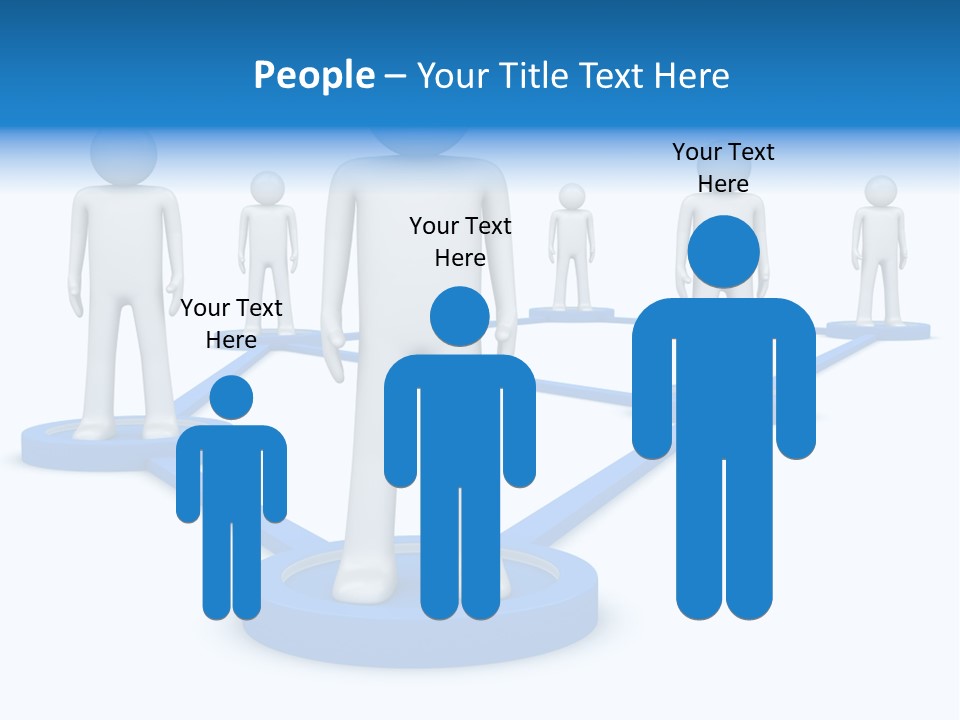 Link Space Screen PowerPoint Template