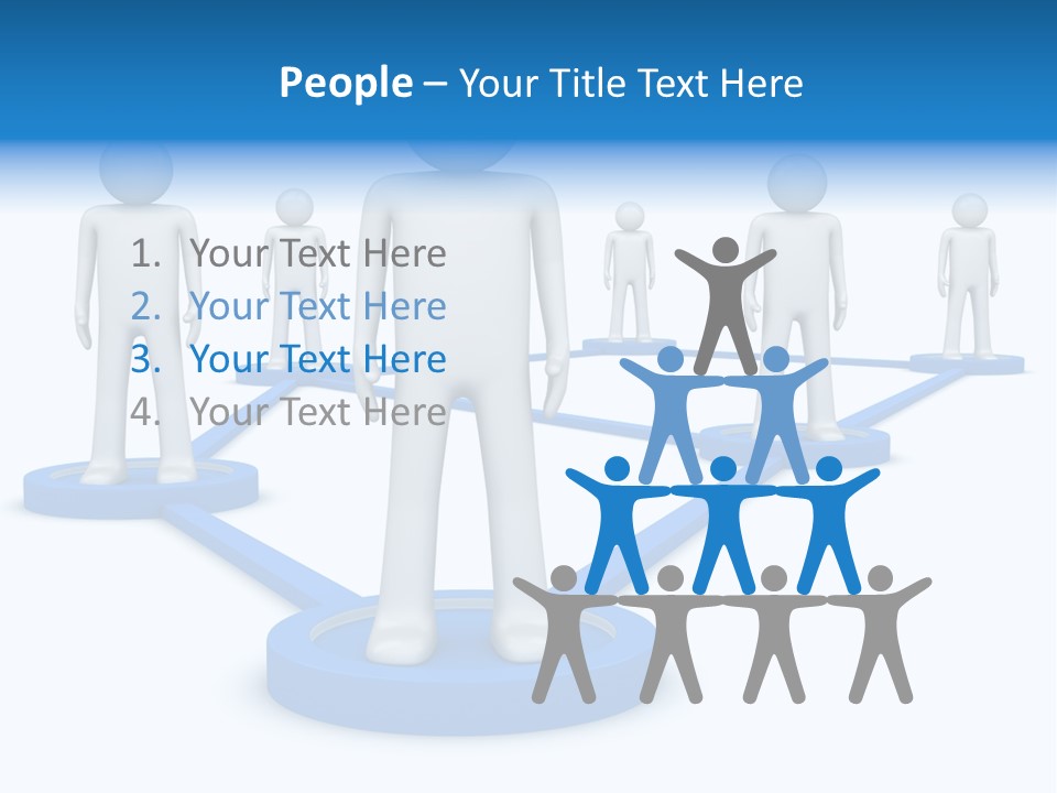 Link Space Screen PowerPoint Template