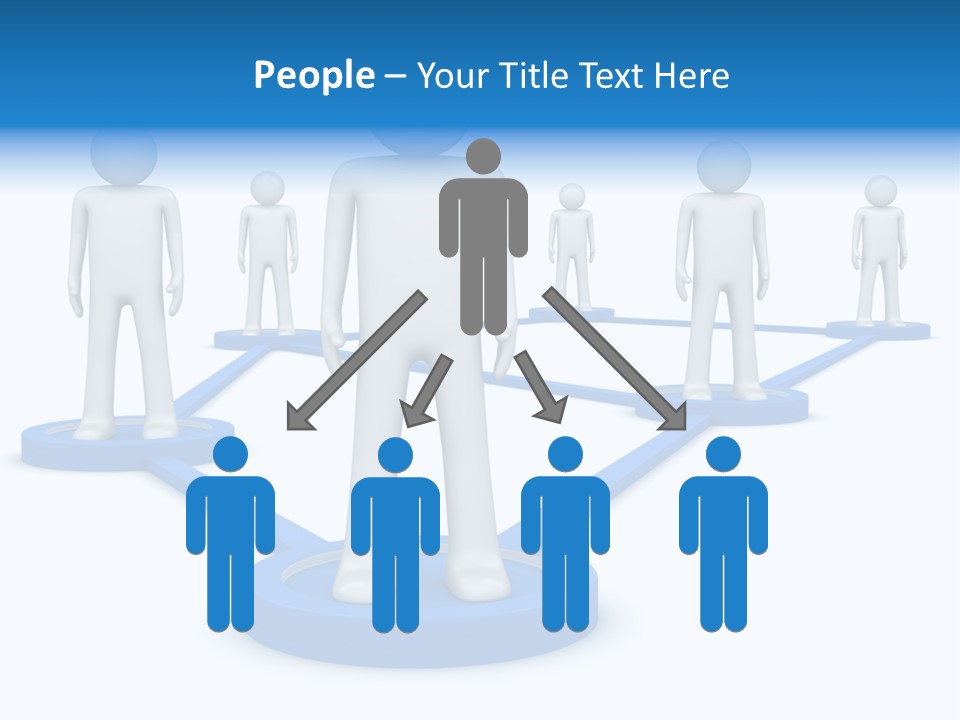 Link Space Screen PowerPoint Template