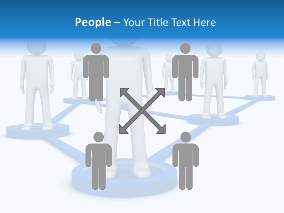 Link Space Screen PowerPoint Template