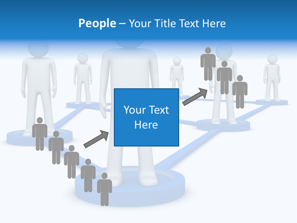 Link Space Screen PowerPoint Template