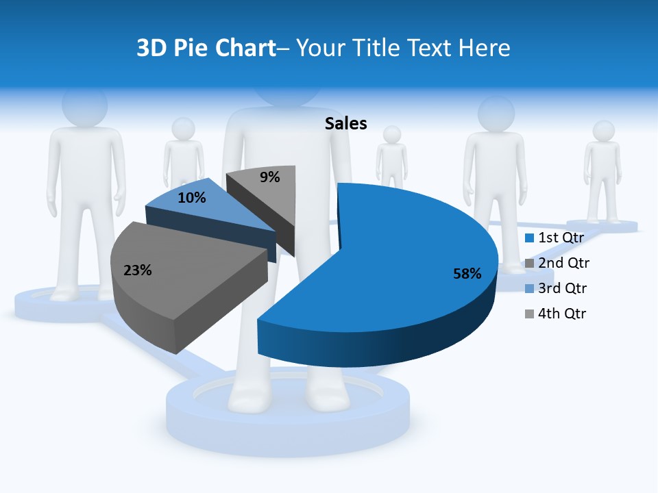 Link Space Screen PowerPoint Template