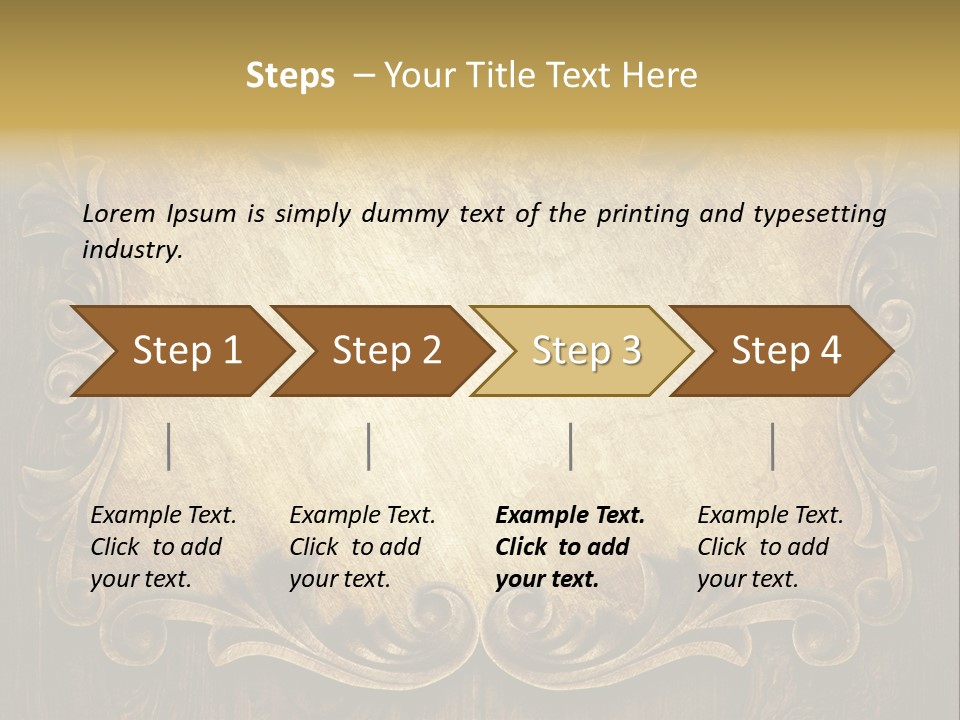 Image Plank Old PowerPoint Template