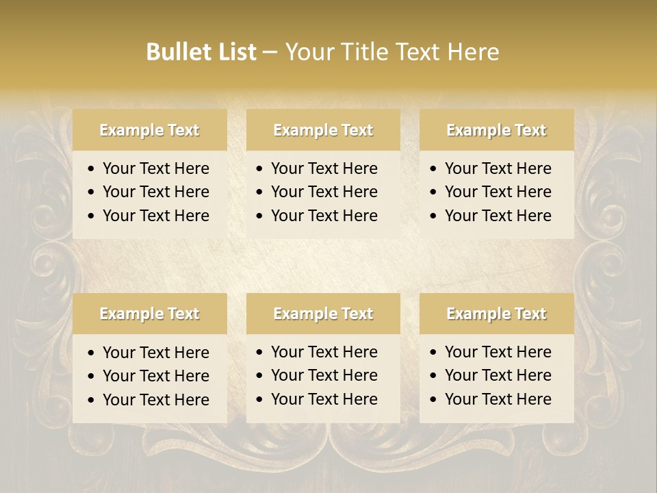 Image Plank Old PowerPoint Template