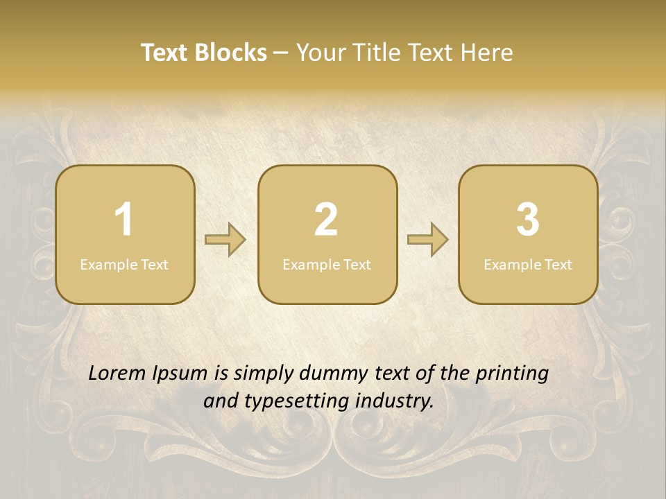 Image Plank Old PowerPoint Template