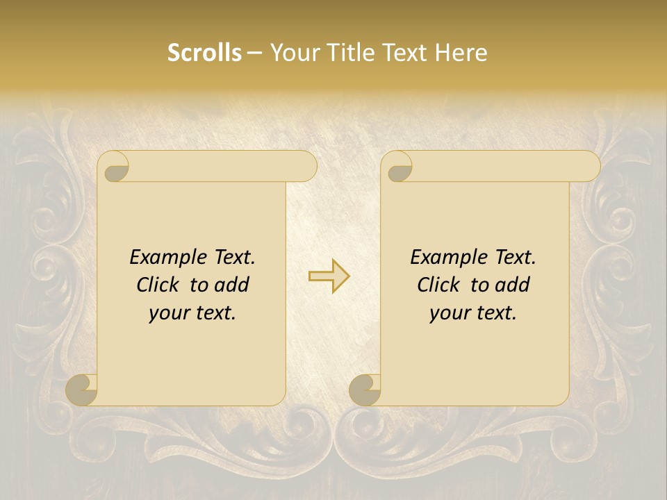 Image Plank Old PowerPoint Template