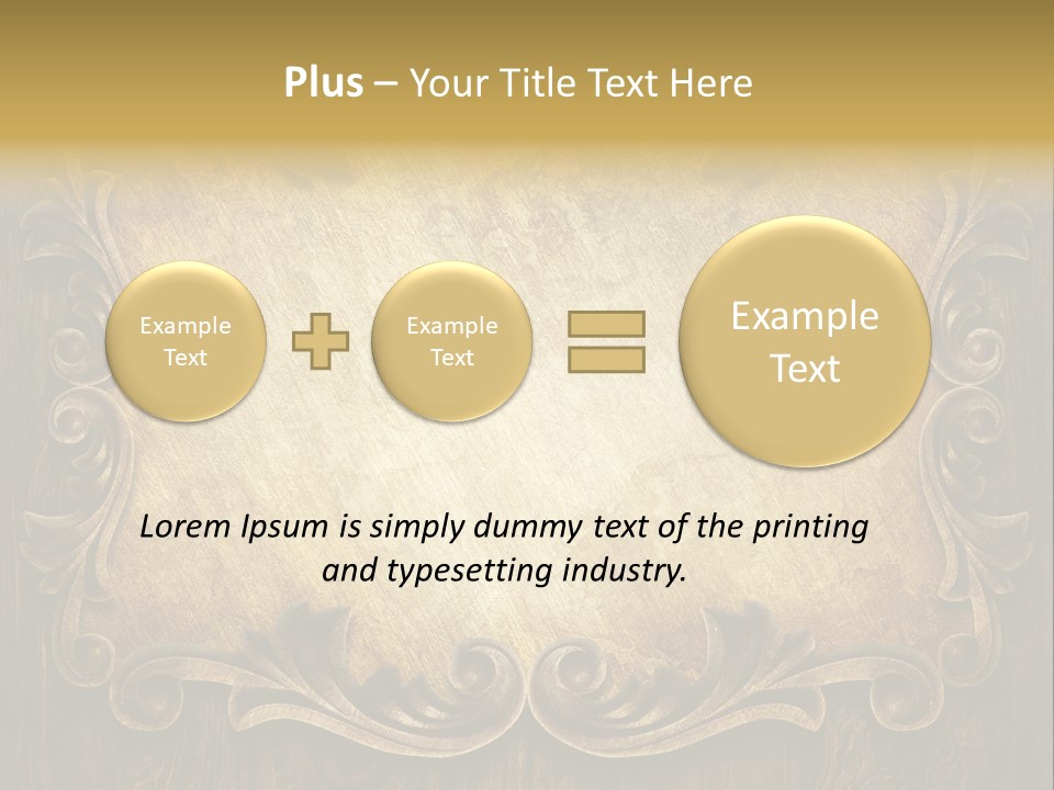 Image Plank Old PowerPoint Template