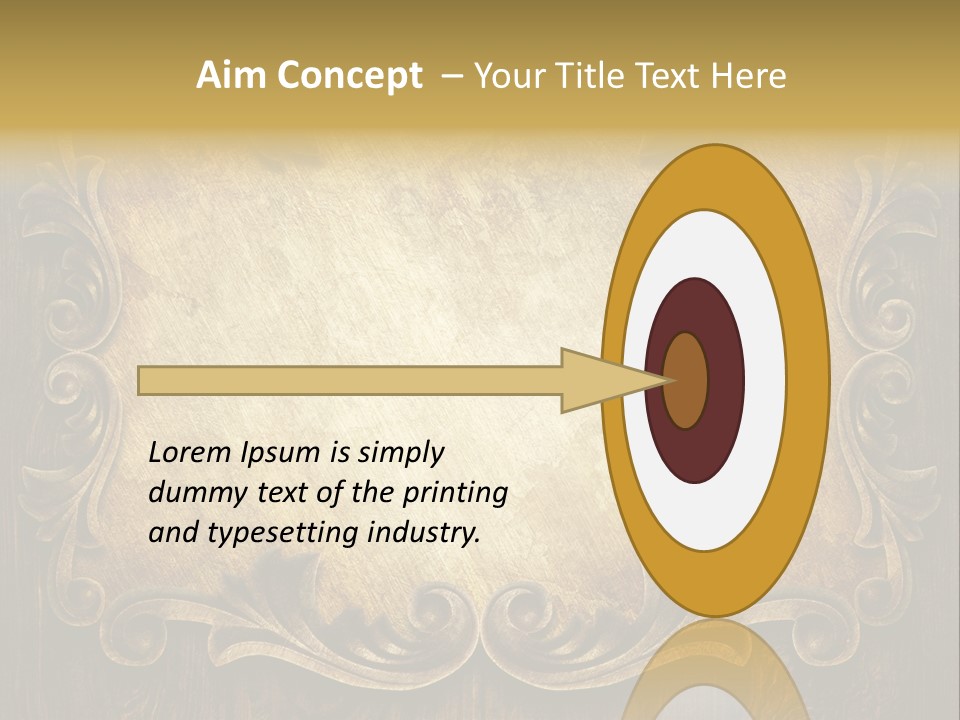 Image Plank Old PowerPoint Template