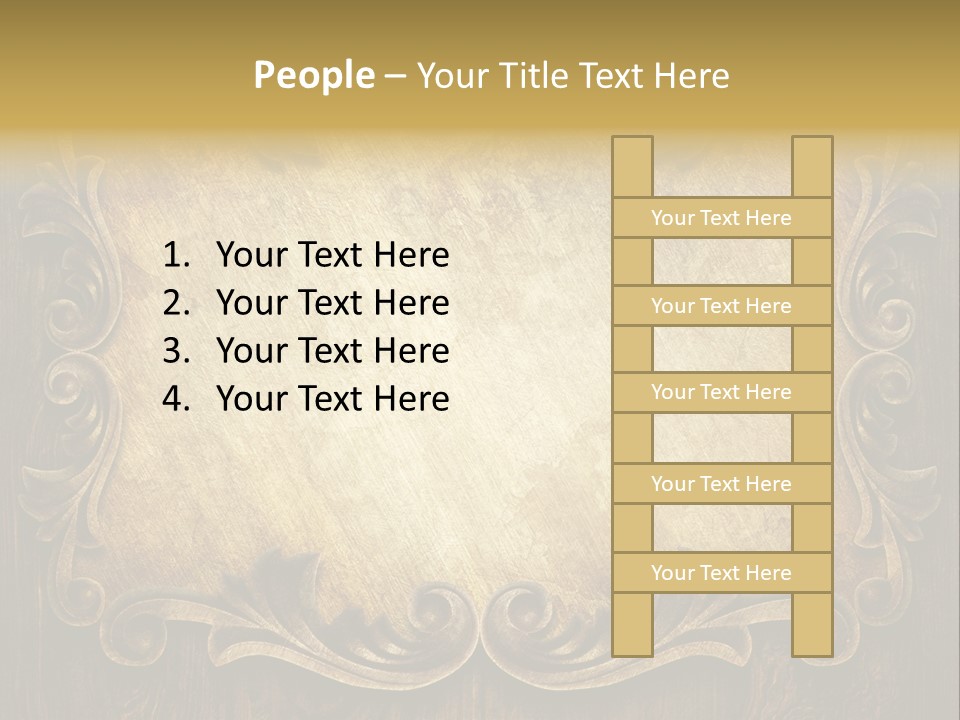 Image Plank Old PowerPoint Template