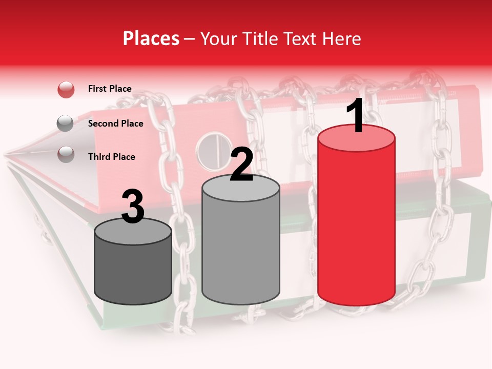 Binder Background Label PowerPoint Template