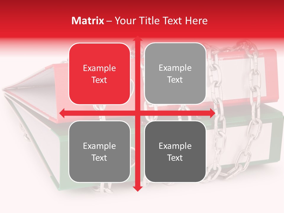 Binder Background Label PowerPoint Template