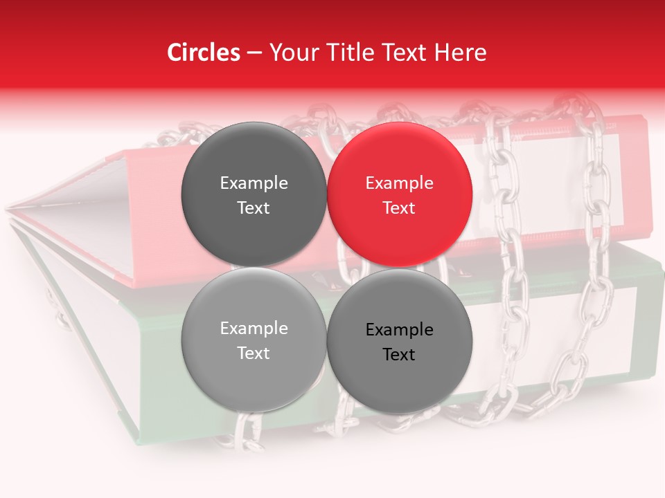 Binder Background Label PowerPoint Template