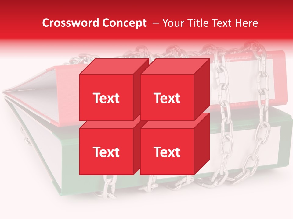 Binder Background Label PowerPoint Template