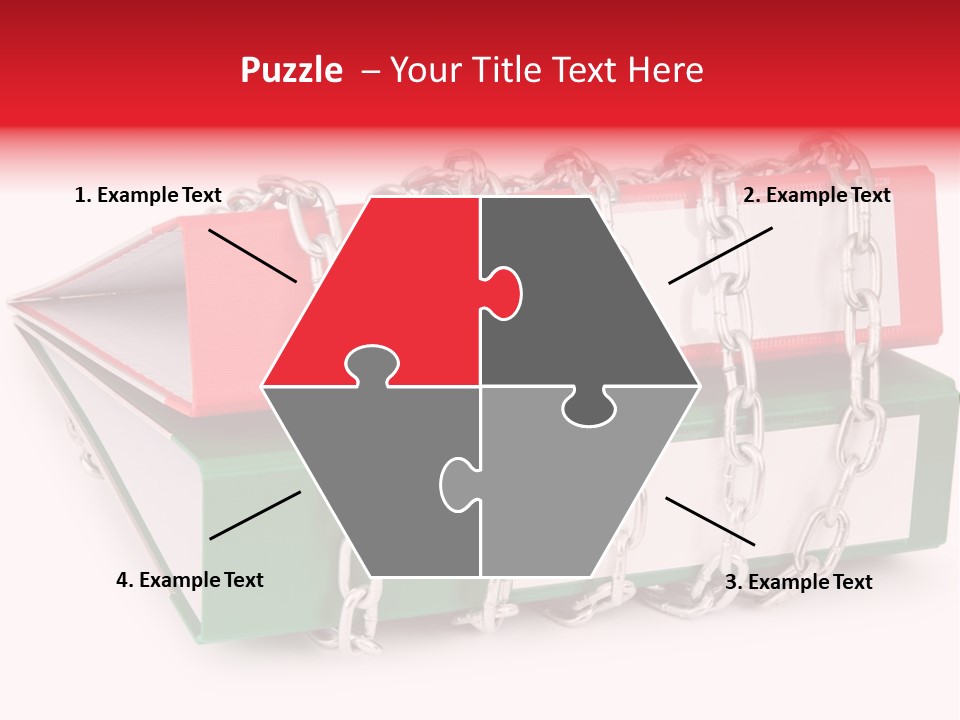 Binder Background Label PowerPoint Template