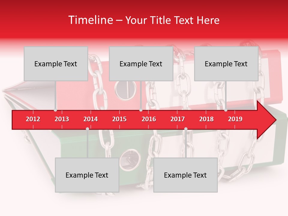 Binder Background Label PowerPoint Template