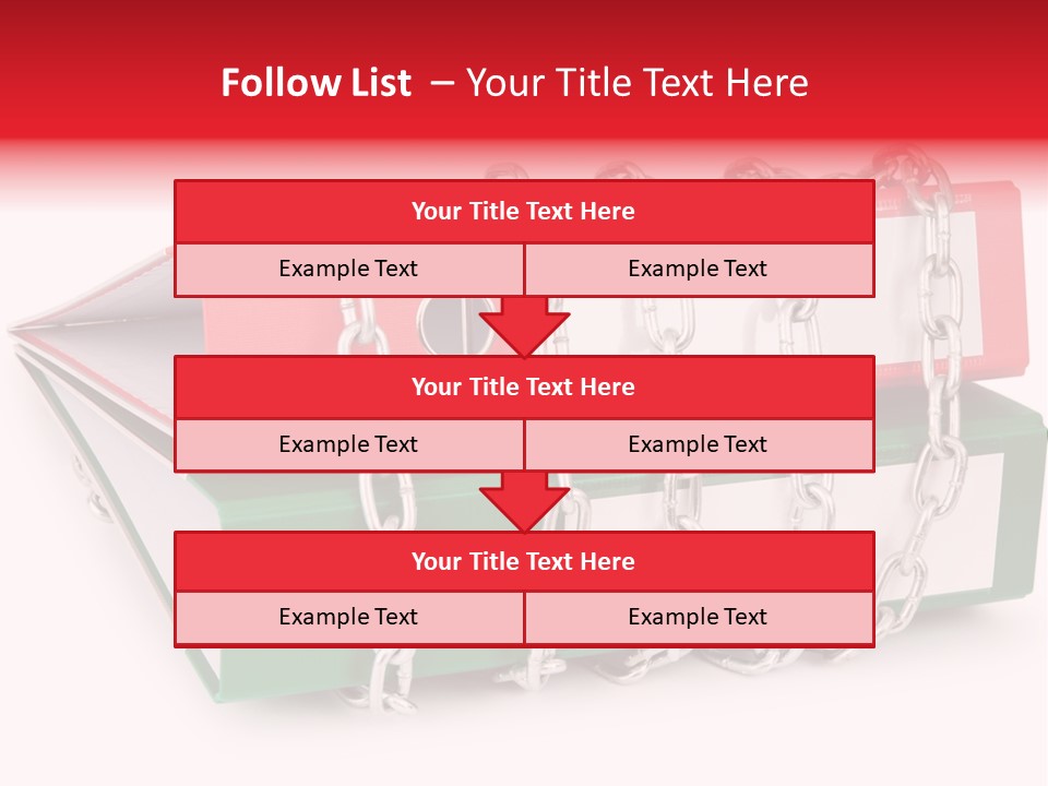 Binder Background Label PowerPoint Template