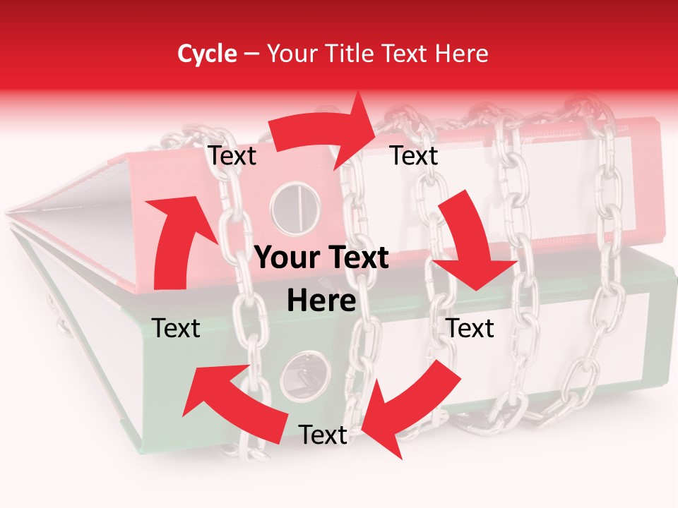 Binder Background Label PowerPoint Template