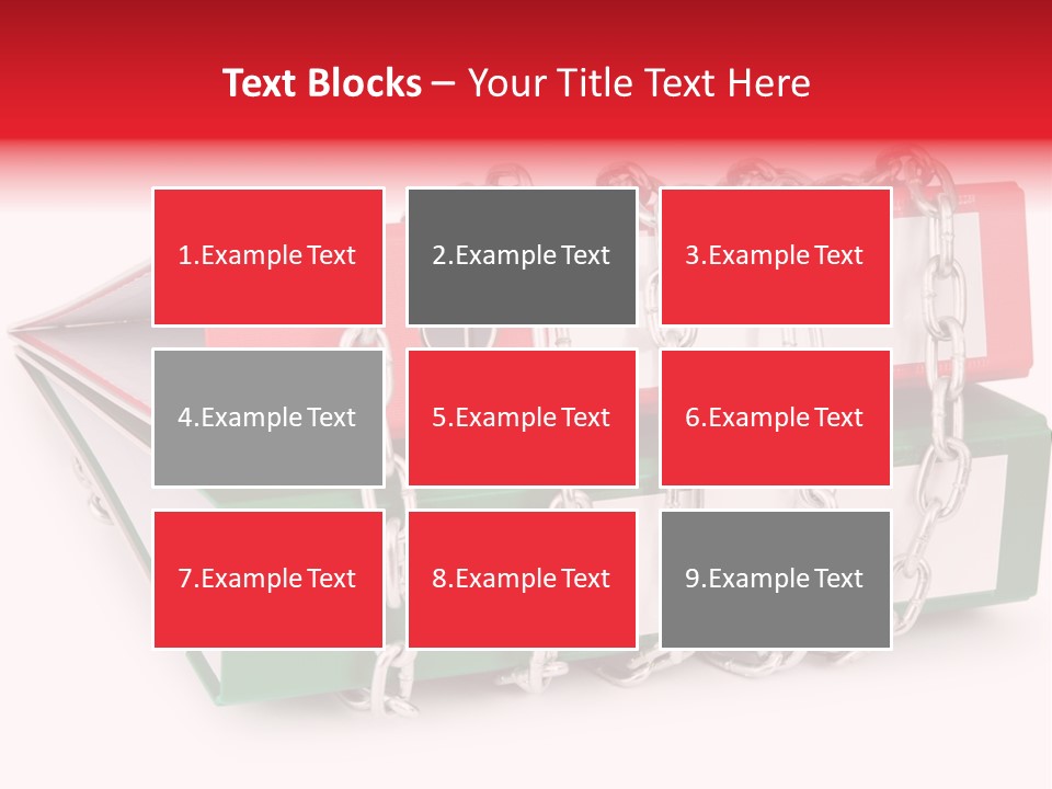 Binder Background Label PowerPoint Template