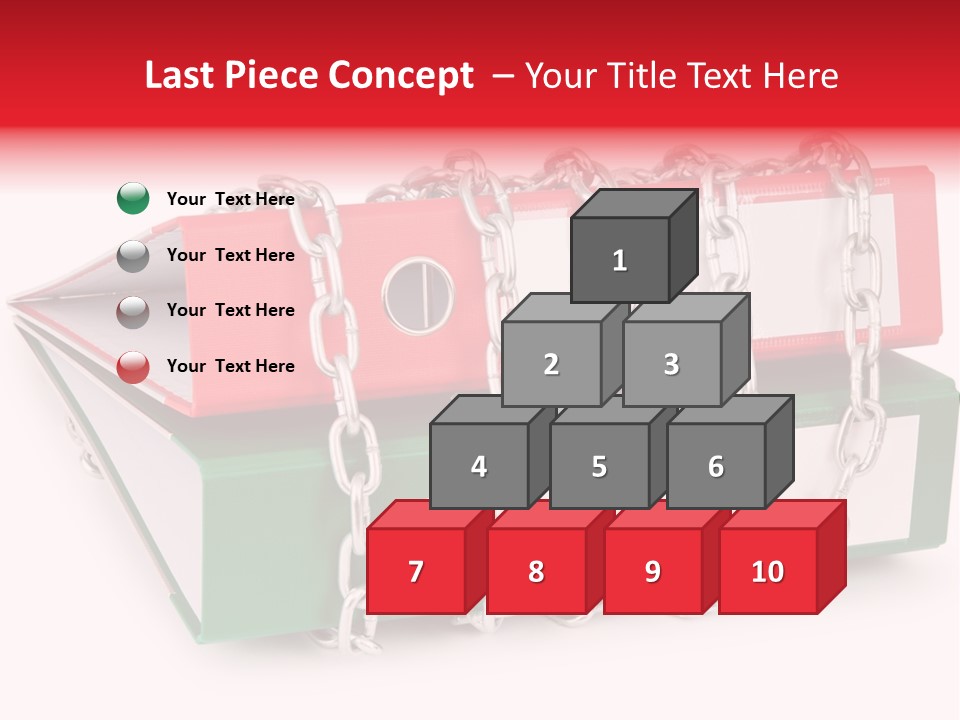 Binder Background Label PowerPoint Template