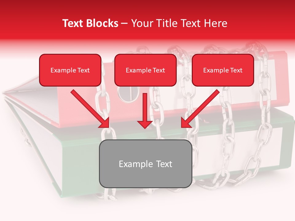 Binder Background Label PowerPoint Template