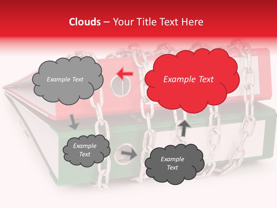 Binder Background Label PowerPoint Template