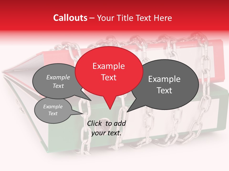 Binder Background Label PowerPoint Template