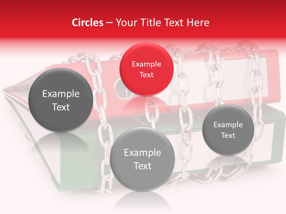 Binder Background Label PowerPoint Template