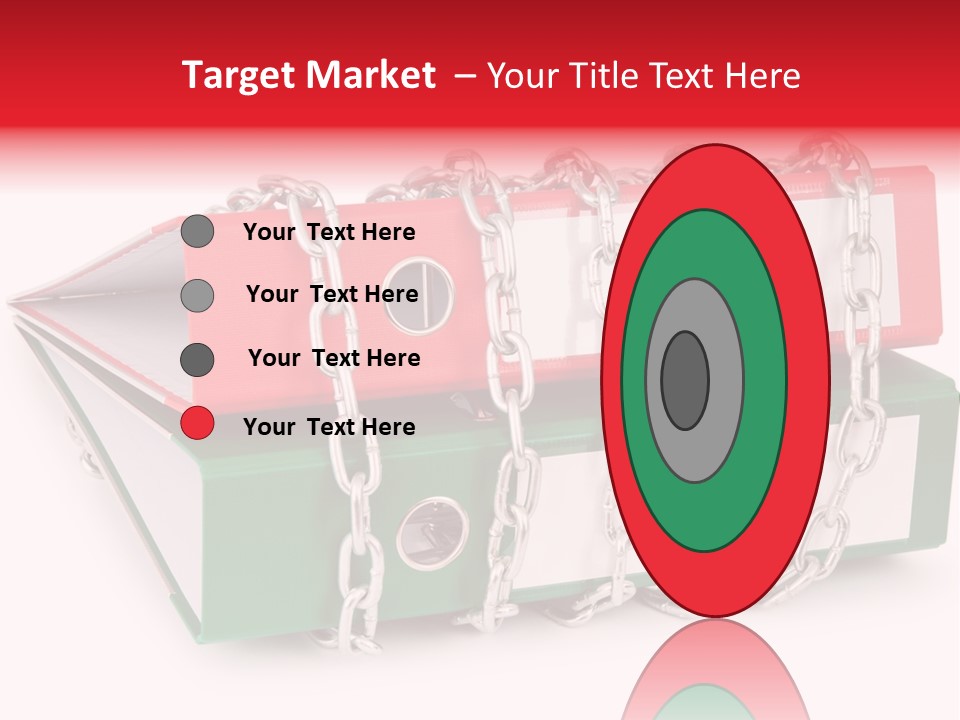 Binder Background Label PowerPoint Template