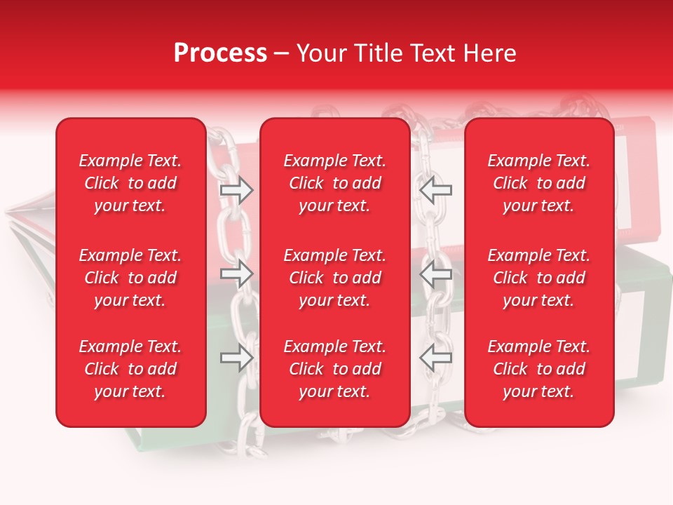 Binder Background Label PowerPoint Template