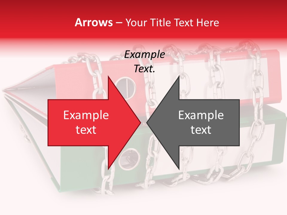 Binder Background Label PowerPoint Template