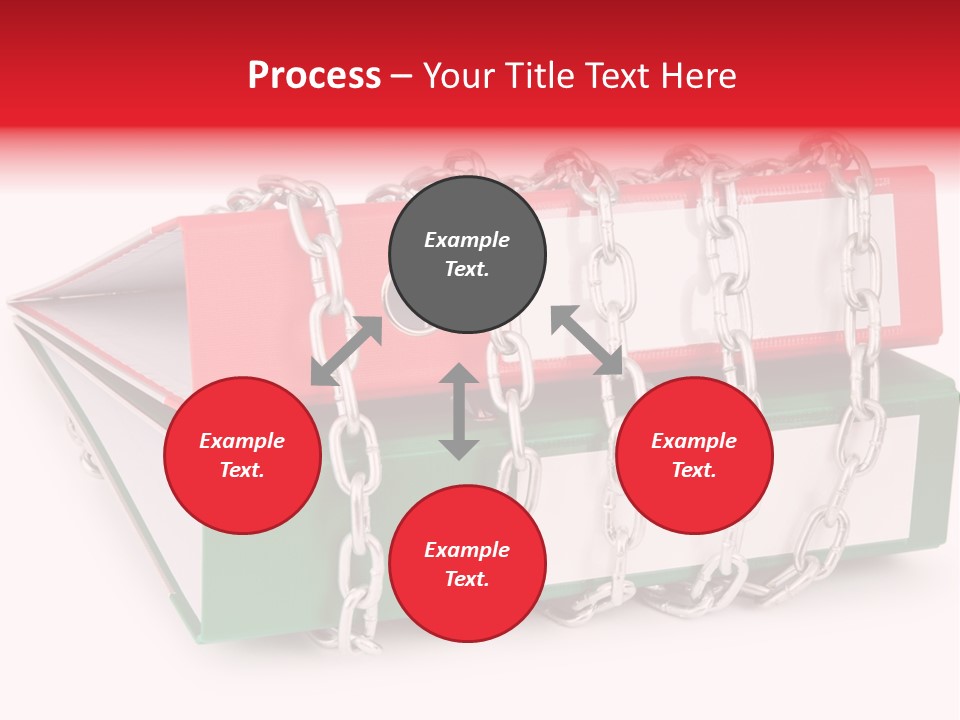 Binder Background Label PowerPoint Template