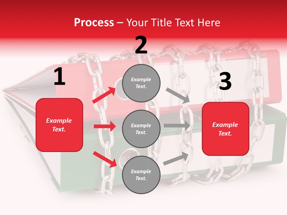 Binder Background Label PowerPoint Template