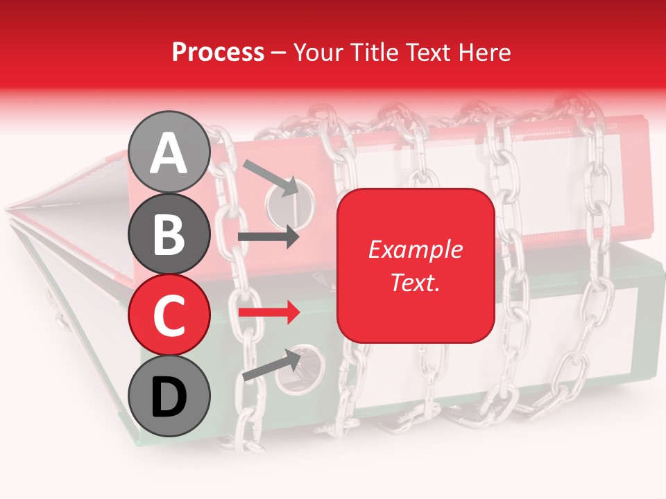 Binder Background Label PowerPoint Template