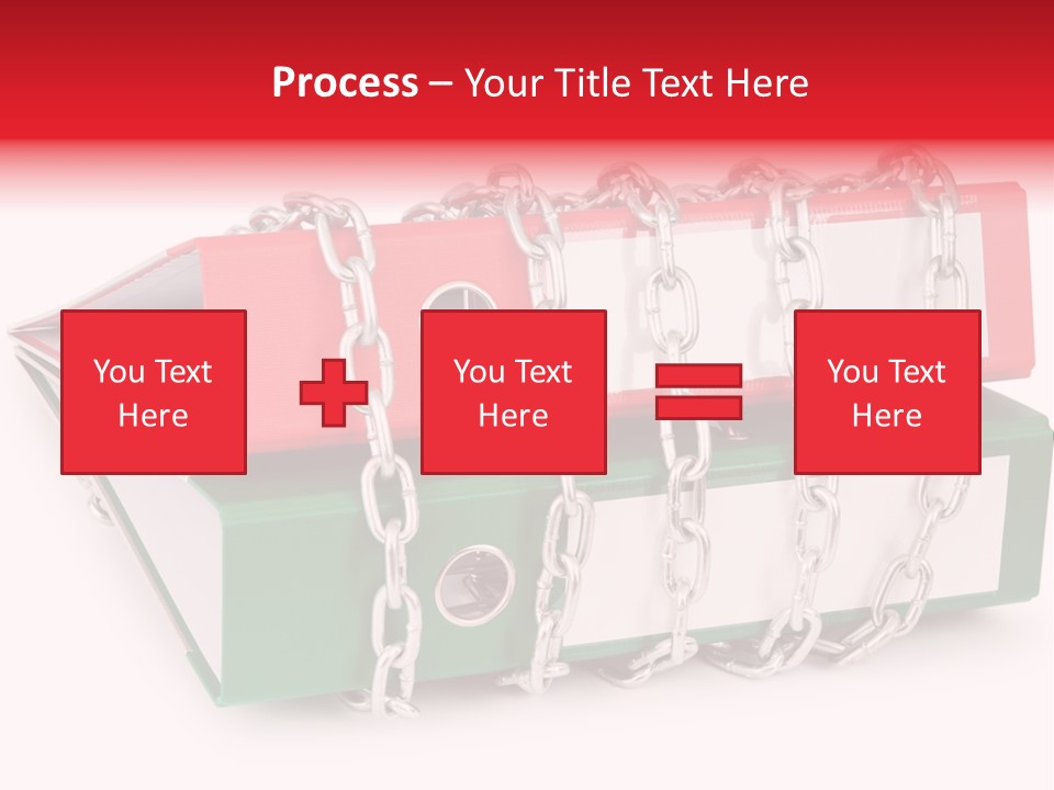 Binder Background Label PowerPoint Template