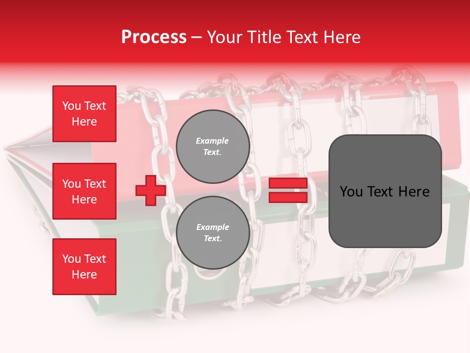 Binder Background Label PowerPoint Template