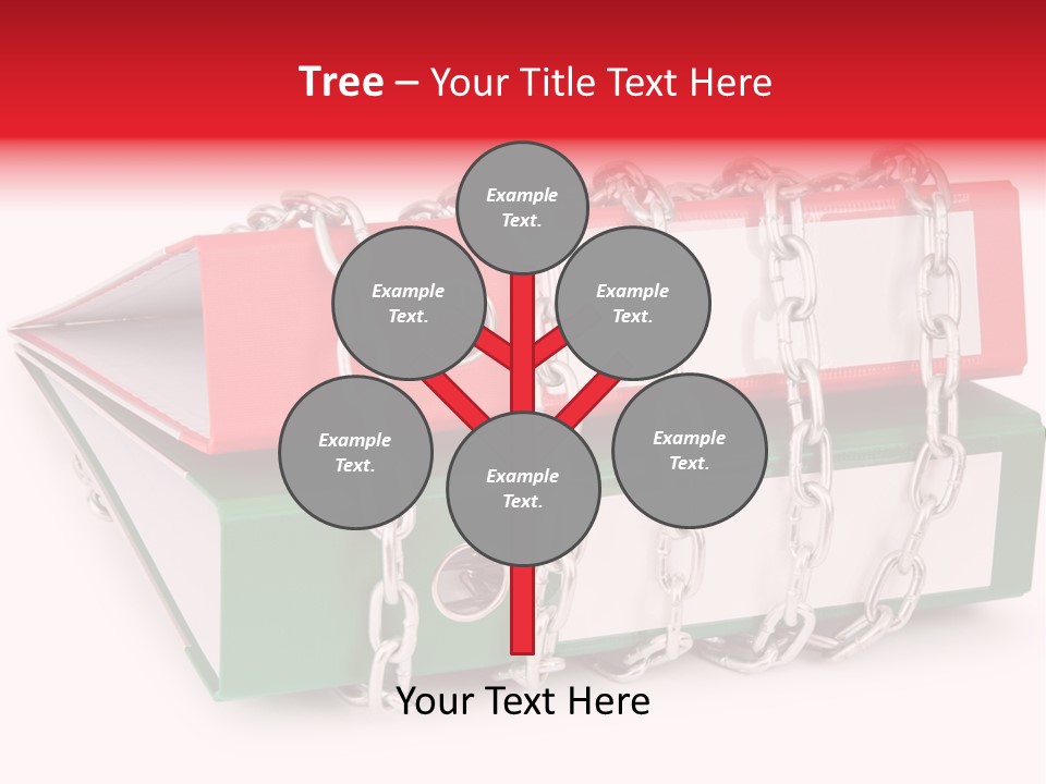 Binder Background Label PowerPoint Template