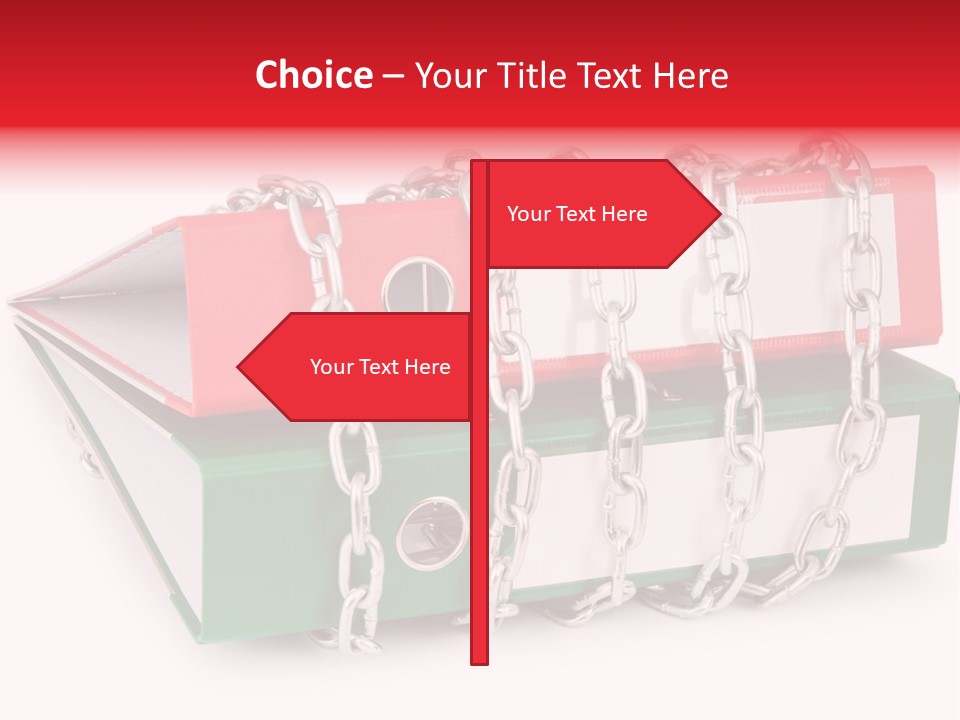 Binder Background Label PowerPoint Template