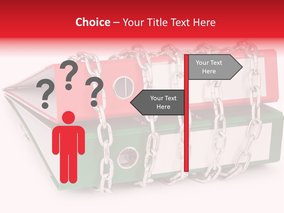 Binder Background Label PowerPoint Template