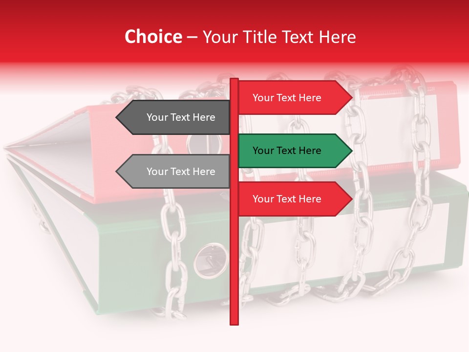 Binder Background Label PowerPoint Template