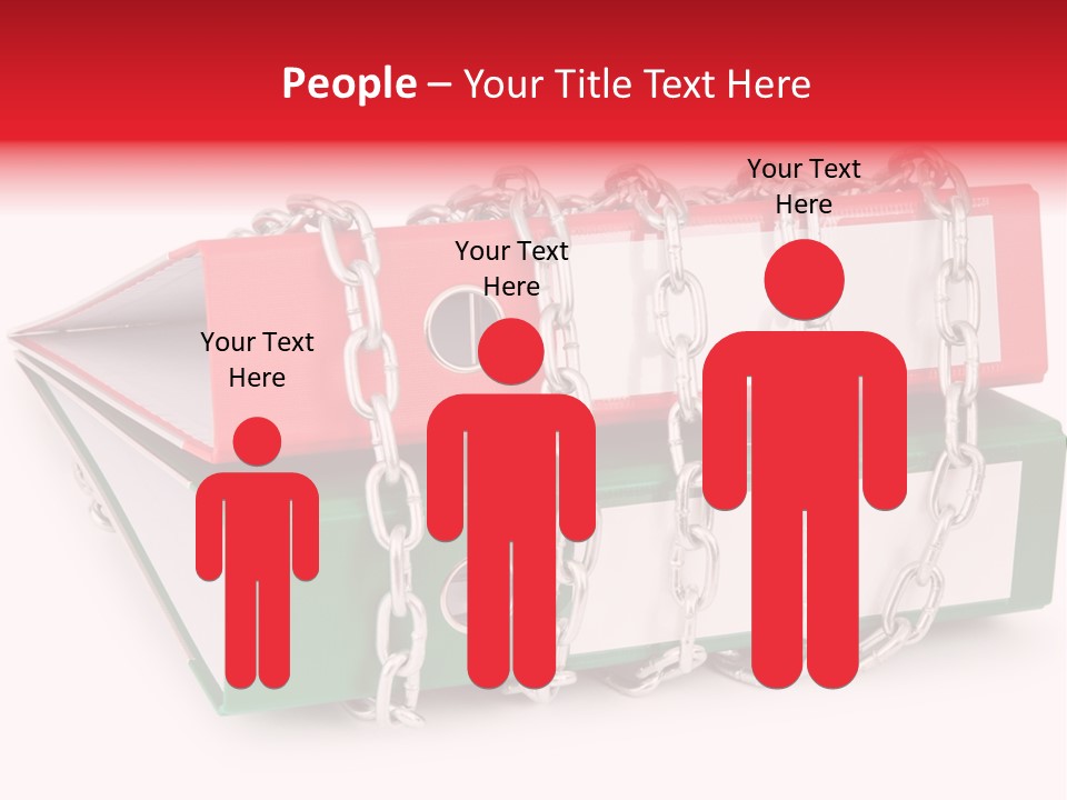 Binder Background Label PowerPoint Template