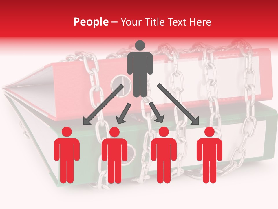 Binder Background Label PowerPoint Template