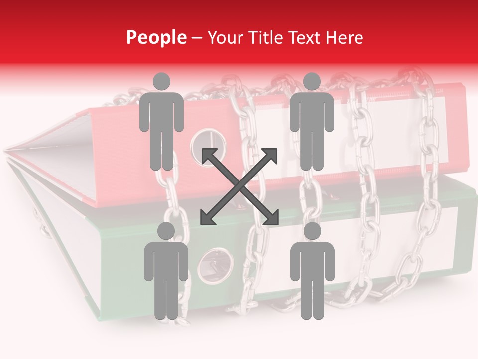 Binder Background Label PowerPoint Template